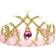 Den Goda Fen Diadem Prinsessa Sammetsrosa Deluxe