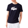 Lacoste Sport 3D Print Crocodile Breathable Jersey T-shirt - Navy Blue/White