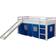 Homestyle4u Loftsäng med Gardin 81.9x38.2"