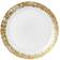 Vietri Rufolo Glass Gold Salad Assiette