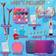 Purple Ladybug Mermaid Glamour Make Up Kit