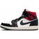 Nike Air Jordan 1 Mid W - Black/Sail/Gym Red