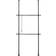 Wenko Basic Closet Organizer Black Clothes Rack 300x165.1cm