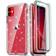 Coolqo Silicone Case with Tempered Glass for iPhone 11