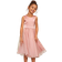 Chi Chi London Girl's Sleeveless Tulle Midi Dress - Pink