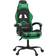 vidaXL Swivel Gaming Chair Black/Green