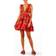 Farm Rio Good Vibes V Neck Mini Dress