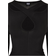 Urban Classics Crossed Cut Out Long Sleeve T-shirt - Black