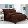 Elegant Comfort Store Wrinkle Resistant Silky Soft Dobby Stripe Bedspread Brown, Gold, Black, Green, Blue, Red (259.08x218.44cm)