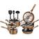 NutriChef Stylish Set med lock 13 delar