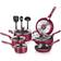 NutriChef Stylish Set med lock 13 delar