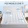 Top with Down Alternative Mattress Cover Grey, White