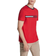 Tommy Hilfiger Men's Embroidered Flag Stripe Logo T-shirt - Red