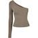 Urban Classics Asymmetric Long Sleeve Top - Olive Black