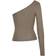 Urban Classics Asymmetric Long Sleeve Top - Olive Black
