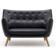 Poeten Læder Sofa 136cm
