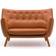 Poeten Læder Sofa 136cm