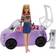 Mattel Barbie Electric Vehicle with Charging Station HJV36