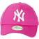 New Era 9Forty Youth Adjustable League Cap - Pink/White