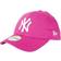 New Era 9Forty Youth Adjustable League Cap - Pink/White