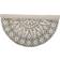 Bloomingville Acton Hvid, Sort 120cm