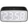 Infinity Instruments White Tabletop Digital Alarm Clock