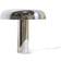 HKliving Mushroom Chrome Table Lamp 38cm