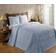 Better trends Trevor Bedspread Blue (279.4x243.8cm)