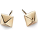 Saks Fifth Avenue Small Pyramid Post Earrings - Gold