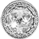 Pandora Radiant Hearts Charm - Silver/Transparent