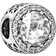 Pandora Radiant Hearts Charm - Silver/Transparent