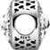 Pandora Radiant Hearts Charm - Silver/Transparent