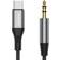 Dudao 3.5 mm - USB C M-M 1m