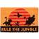 Grupo Erik Disney Rey Len The Jungle Orange, Svart, Beige, Röd 40x60cm