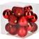 Hedlundgruppen Bauble Mix Red Julgranspynt 20st