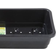 Garland Narrow Seed Tray Black with Holes 13.5x37x6cm