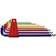 PB Swiss Tools 41-212LH10RB 9pcs Sekskantnøkkel