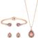 Jon Richard Trio Set - Rose Gold/Pink/Transparent