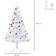 Homcom 5ft Snow Artificial Christmas Tree 150cm