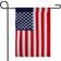 Northlight Patriotic Americana Embroidered Garden Flag 12.5x18"