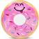 Good Banana Inflatable Donut Floor Floatie/Pillow for Kids Seating