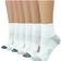 Hanes Women's Lightweight Breathable Ventilation Ankle Socks 6-pack