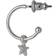 Pilgrim Ava Hoop Earrings - Silver