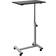 Seville Classics Classics Airlift Height Adjustable Mobile Laptop Desk Cart