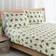 Avanti Linens Spode Christmas Tree Bed Sheet White, Green (243.8x205.7cm)