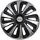 Michelin Hjulkapsler 17" Black 4stk