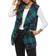 Yacun Women Open Front Buffalo Plaid Vest