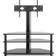 Rfiver Glass TV Stand With Mount