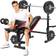 OppsDecor Adjustable Olympic Weight Bench Set