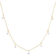 Sif Jakobs Ellera Piccolo Necklace - Gold/Transparent